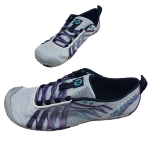 Merrell Vapor Barefoot Running Shoes Lightweight Sneaker Grey Purple Women's 7.5